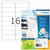 Etiket HERMA recycling 10730 99.1x33.8mm wit 1280 stuks