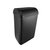 Afvalbak BlackSatino open inworp 43 liter zwart 331760