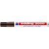 Viltstift edding 3000 rond 1.5-3mm donkerbruin foto