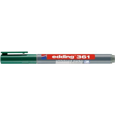 Marqueur tableau blanc edding 361 ogive 1mm vert