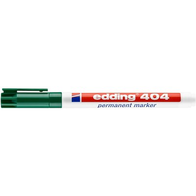 Feutre edding 404 permanent ogive 0,75mm vert