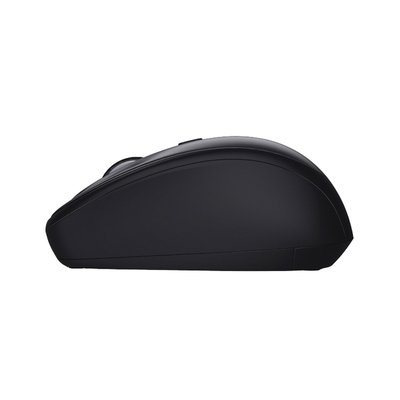 Muis Trust Yvi+ draadloos eco zwart