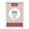 Kliklijst Europel A4 25mm mat wit foto