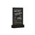 Ardoise de table Europel A6 portrait noir