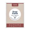 Kliklijst Europel A1 25mm mat wit foto