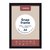 Cadre clipsable Europel A4 25mm noir mat