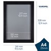 Cadre clipsable Europel A4 25mm noir mat Photo