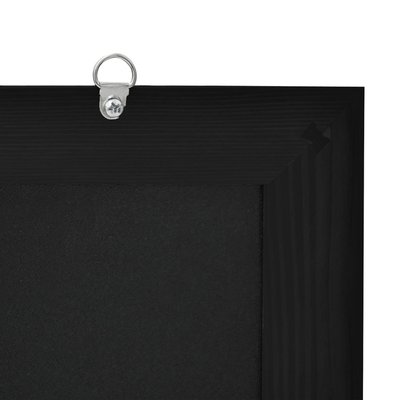 Ardoise murale Europel avec cadre 60x84cm noir