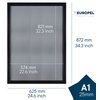 Cadre clipsable Europel A1 25mm noir mat Photo