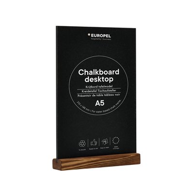 Ardoise de table Europel A5 Portrait naturel