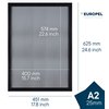 Cadre clipsable Europel A2 25mm noir mat Photo