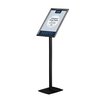 Support info Europel avec cadre clipsable A3 noir Photo