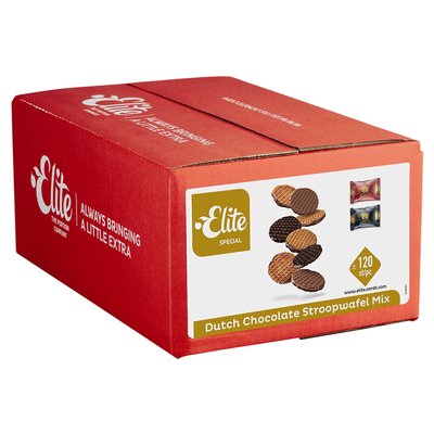 Biscuits Elite Special Dutch mix Stroopwafel chocolat 120 pièces