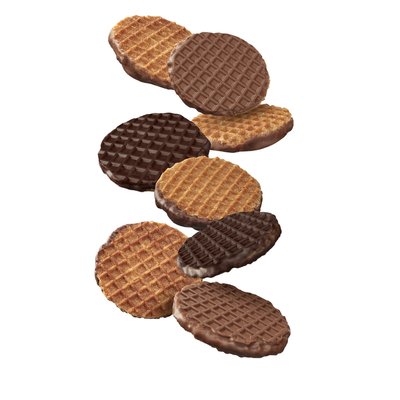 Biscuits Elite Special Dutch mix Stroopwafel chocolat 120 pièces