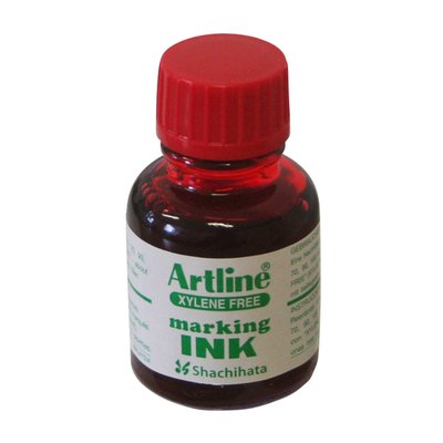 Viltstiftinkt Artline rood