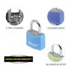Cadenas Master Lock 4 assorti alu 20mm 4 pièces Photo