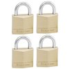 Cadenas Master Lock 4 verrouillage égal laiton 30mm 4 pièces Photo