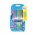 Stylo bille Paper Mate Flexgrip rétractable Bright Fun Medium assorti 5 pièces