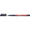 Viltstift edding 143 schuin 1-3mm blauw foto