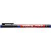 Viltstift edding 143 schuin 1-3mm blauw foto