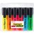 Markeerstift edding 345 2-5mm assorti set à 6 stuks