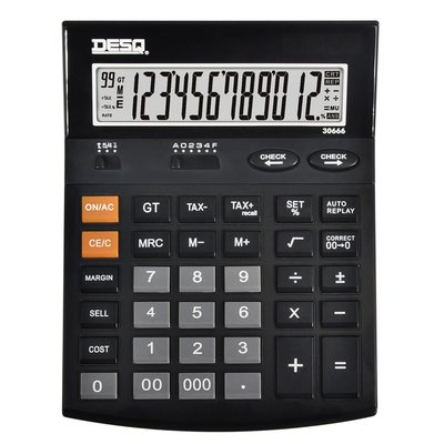 Rekenmachine Desq X-Large Check&Correct