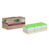 Bloc mémos Post-it 654 RSS12COL 76x76mm Colour Notes 14+4 gratuits Photo