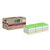 Bloc mémos Post-it 654 RSS12COL 76x76mm Colour Notes 14+4 gratuits