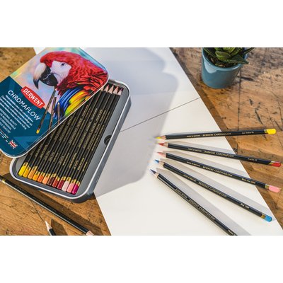 Kleurpotloden Derwent Chromaflow set à 24 kleuren
