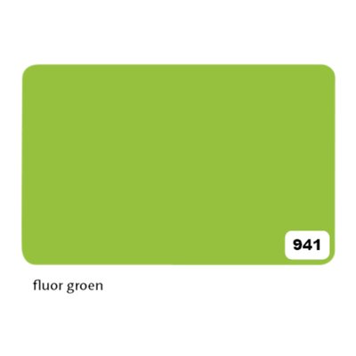 Carton bricolage Folia 48x68cm 380g n° 941 vert fluo