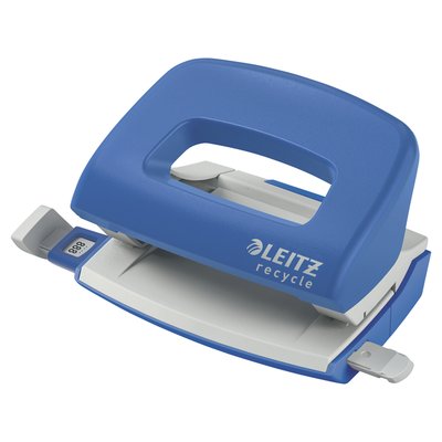 Perforator Leitz Nexxt Recycle mini 10 vel blauw