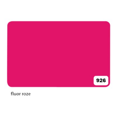 Etalagekarton Folia 1-zijdig 48x68cm 380gr nr926 fluor roze