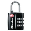 Cadenas Masterlock combinaison 3 chiffres TSA noir 30mm Photo