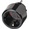 Adaptateur de voyage Brennenstuhl USA avec terre noir Photo