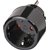 Adaptateur de voyage Brennenstuhl USA avec terre noir