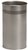 Papierbak BRASQ 21 liter rvs zilver