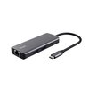 Adapter Trust Dalyx 6-in-1 USB-C multipoort grijs photo