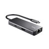 Adapter Trust Dalyx 6-in-1 USB-C multipoort grijs photo