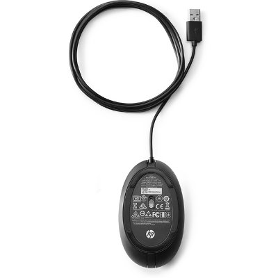Muis HP 320M bedraad zwart
