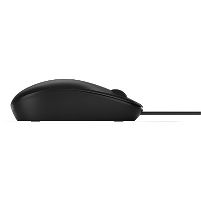 Muis HP 128 laser bedraad zwart