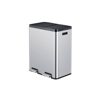 Pedaalemmer EKO Essential Recycler 2x30 liter rvs