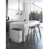 Pedaalemmer EKO Essential Recycler 2x30 liter rvs foto