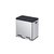 Pedaalemmer EKO Essential Recycler 2x22 liter rvs