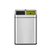 Afvalbak EKO Laguna Slim met inwerpopening 2x10liter RVS