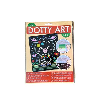 Set de création 3D Dotty Art assorti