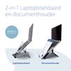 Laptopstandaard R-Go Riser Documenthouder foto