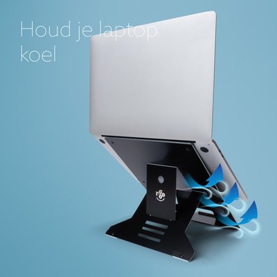 Laptopstandaard R-Go Riser Documenthouder