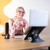 Laptopstandaard R-Go Riser Documenthouder foto