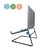 Laptopstandaard R-Go Office Zwart