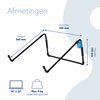 Laptopstandaard R-Go Travel Zwart foto